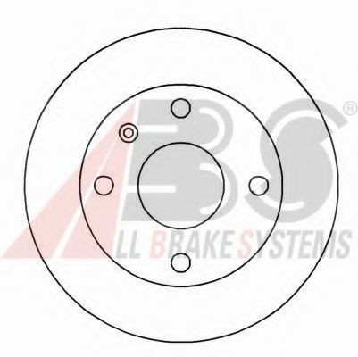 A.B.S. Brake disc Article number: 15965 OE cheaply