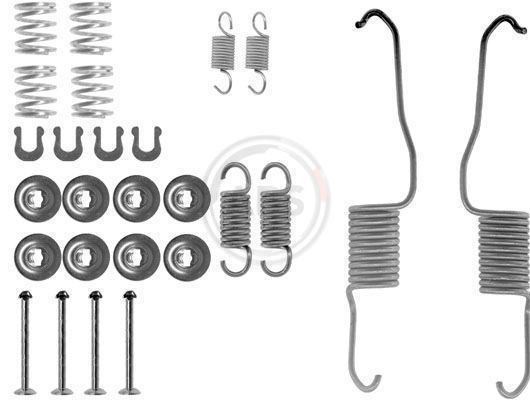 A.B.S. 0684Q Accessory Kit, brake shoes CRESSIDA 2.4 TD (LX71) 90 PS Diesel 1988
