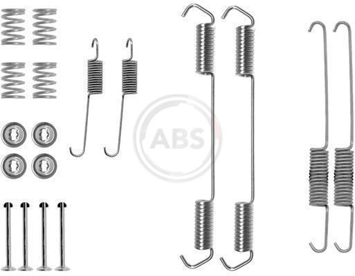 A.B.S. 0689Q Lisakomplekt, Piduriklotsid J5 1.9 D 70 HP Diisel 1994