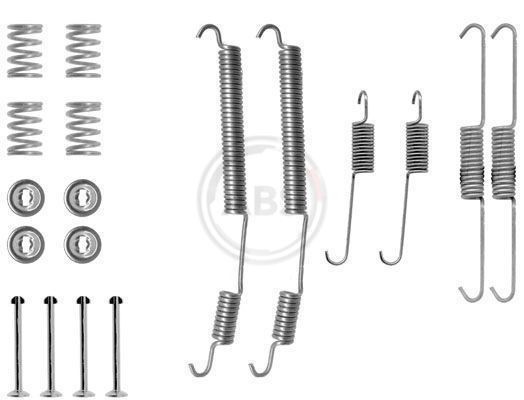 A.B.S. 0753Q Accessory Kit, brake shoes DUCATO 1.9 TD Combinato 80 PS Diesel 2002