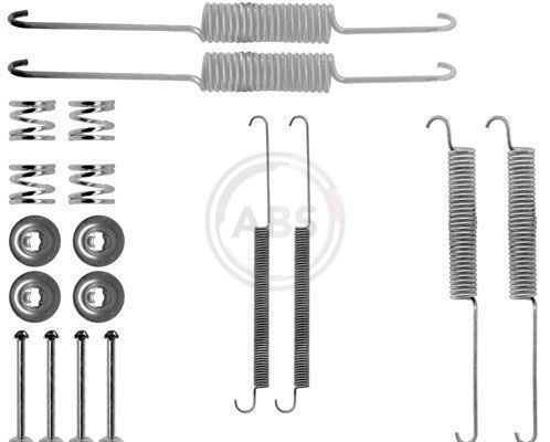 A.B.S. 0758Q Accessory Kit, brake shoes CAMPO 2.2 (TFS) 90 PS Petrol 1991