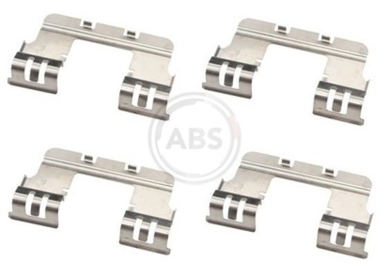 A.B.S. 1785Q Accessory Kit, disc brake pads DS3 1.6 THP (SA5GWM) 150 PS Petrol