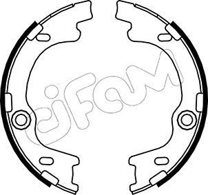 CIFAM Handbrake shoes Article number: 153-185 cheaply