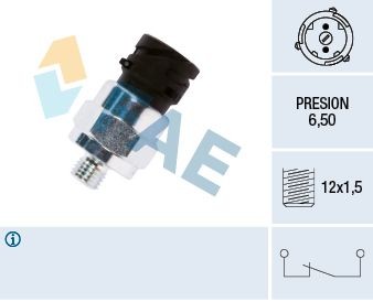 FAE Pressure Switch, brake hydraulics Article number: 18105 cheaply