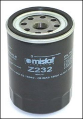 MISFAT Oil filter Article number: Z232 cheaply