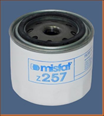 MISFAT Oil filter Article number: Z257 cheaply