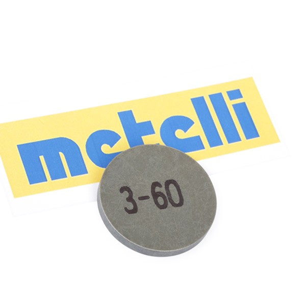 METELLI 03-0096 Adjusting Disc, valve clearance YPSILON 1.2 (843.AXA1A) 60 PS Petrol 2011