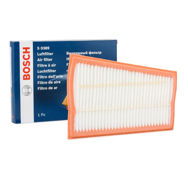 BOSCH Air filter Article number: F 026 400 389 cheaply