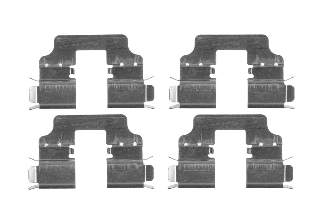 BOSCH 1 987 474 722 Lisakomplekt, ketaspiduriklotsid CR-V 2.4 i-VTEC 4WD (RM4) 170 HP Bensiin