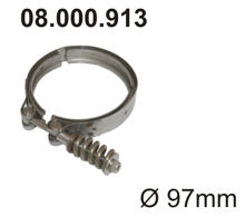 EBERSPÄCHER Exhaust clamp Article number: 08.000.913 cheaply