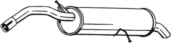 BOSAL Lõppsummuti Artikli number: 190-243 soodsalt