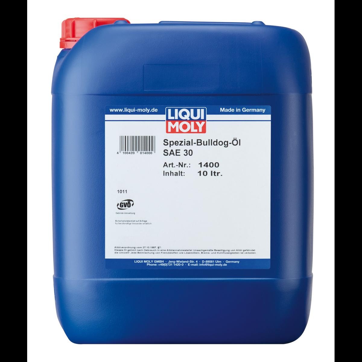 LIQUI MOLY Motorolie Spezial Bulldog Varenummer: 1400 billige