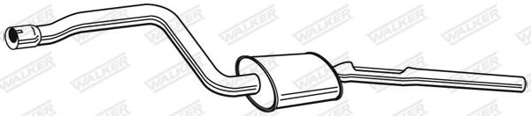 WALKER Middle silencer Article number: 24034 cheaply