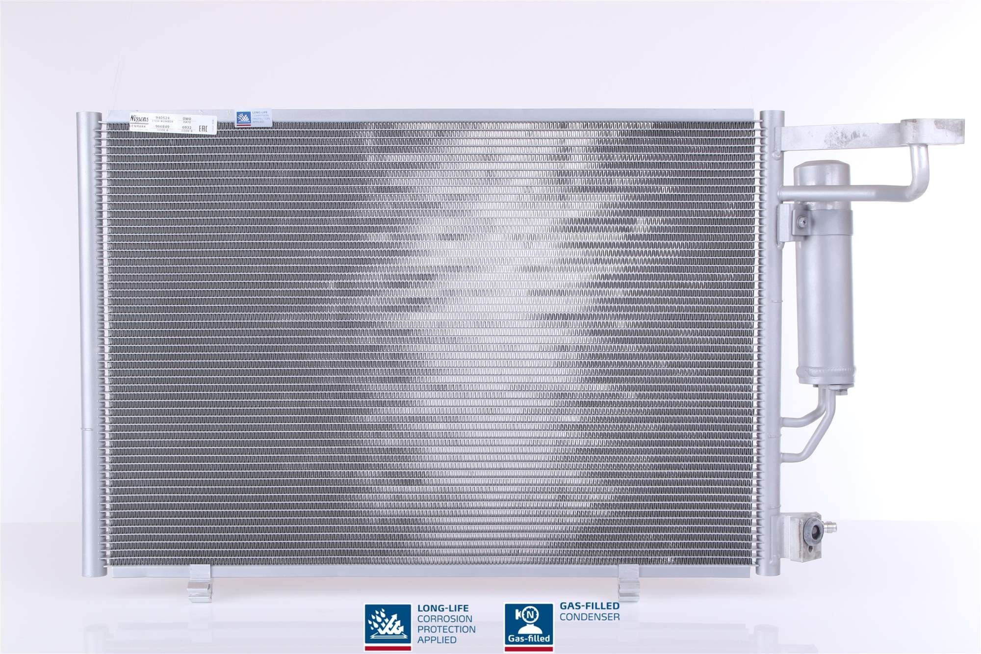 NISSENS Air conditioning condenser Article number: 940524 cheaply