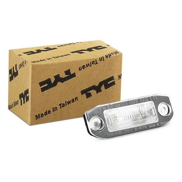 TYC Licence Plate Light Article number: 15-0229-00-9 cheaply
