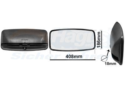 VAN WEZEL Sidespejl Varenummer: 8222 billige