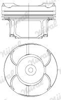 NÜRAL Piston Article number: 87-434600-00 cheaply
