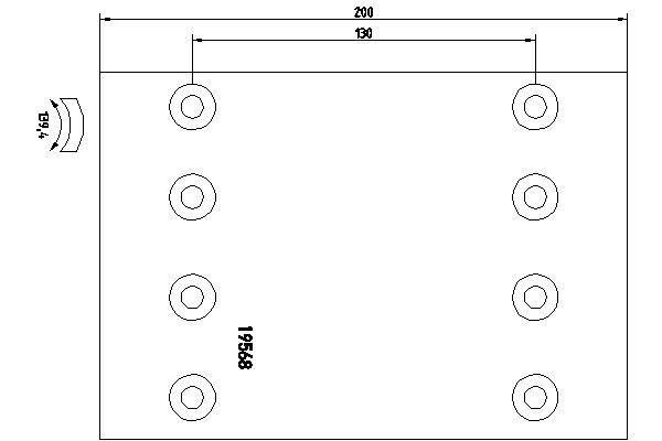 TEXTAR Brake Lining Kit, drum brake Article number: 1956802 cheaply