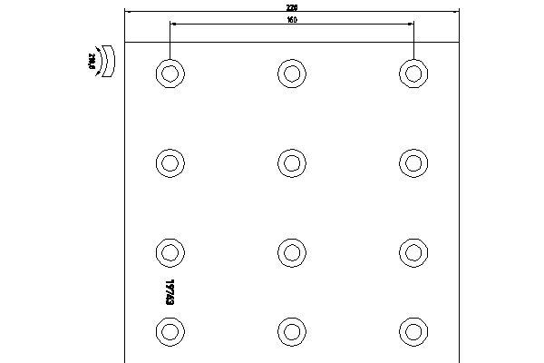 TEXTAR Brake Lining Kit, drum brake Article number: 1974302 cheaply