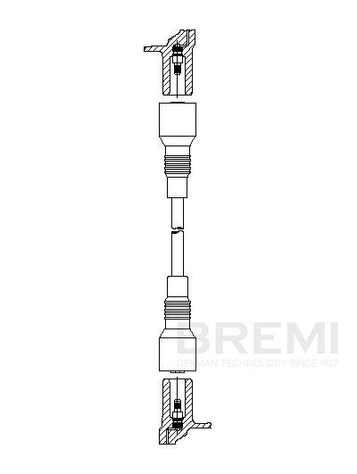 BREMI Ignition lead Article number: 350/60 cheaply