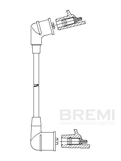 BREMI Ignition lead Article number: 486/23 cheaply