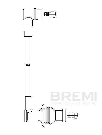 BREMI Ignition lead Article number: 633/45 cheaply