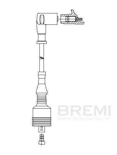 BREMI Tennplugg kabel artikkelnummer: 669/75 billig