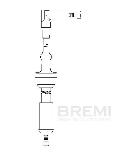 BREMI Ignition lead Article number: 6A12/53 cheaply