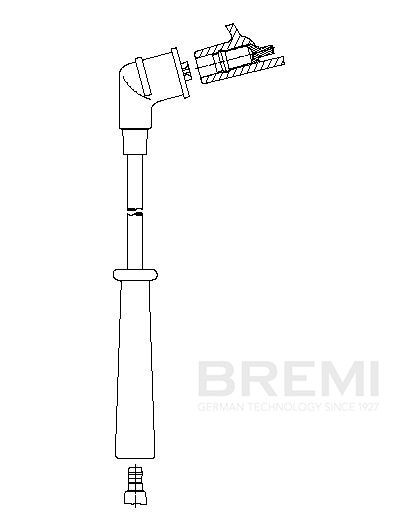 BREMI Ignition lead Article number: 731/47 cheaply