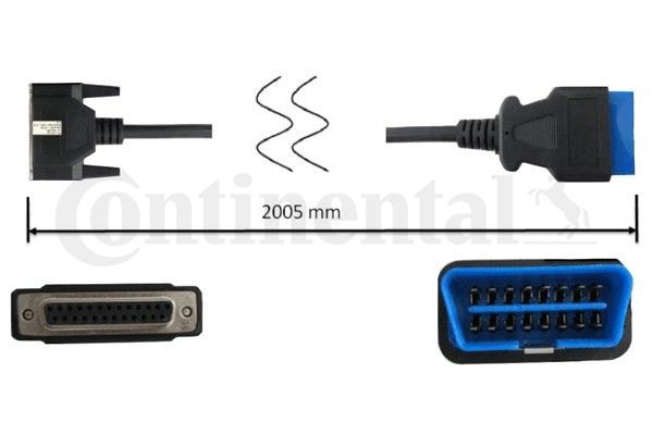 VDO OBD-kabel, selvdiagnose-tester Varenummer: A2C59514447 billige