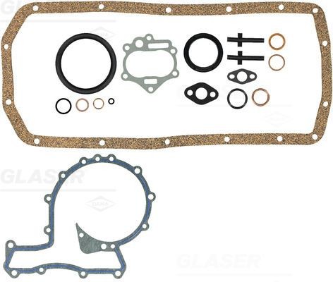 GLASER Crankcase gasket set Article number: B36120-00 cheaply