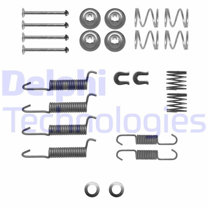 DELPHI LY1406 Brake shoe fitting kit FRONTERA 3.2 i 205 PS Petrol 2004