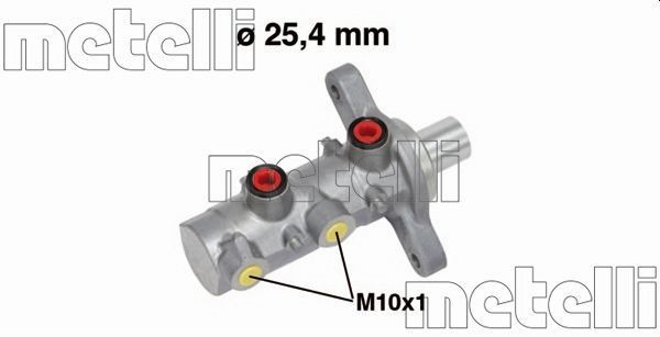 METELLI Brake master cylinder Article number: 05-0726 cheaply