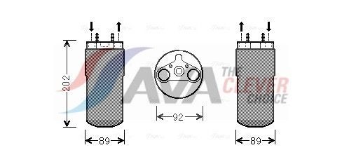 AVA COOLING SYSTEMS Air conditioning condenser Article number: HY5361D cheaply