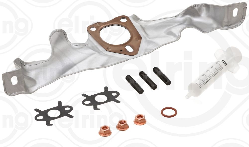 ELRING 382.490 Mounting Kit, charger MEGANE 1.5 dCi 110 (B9A3) 110 PS Diesel