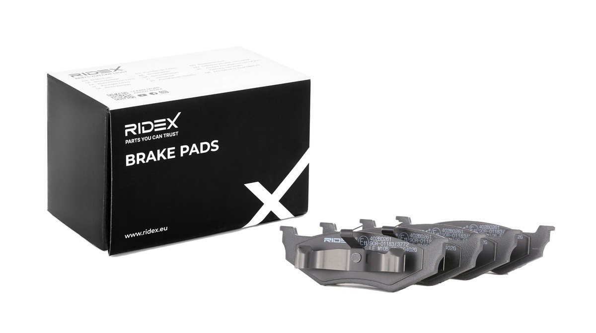 RIDEX Piduriklotsid Artikli number: 402B0261 soodsalt