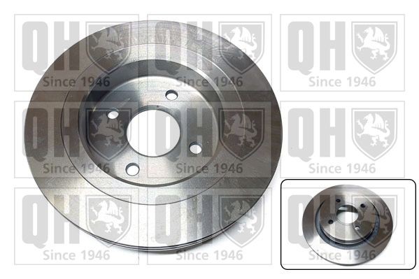 QUINTON HAZELL Brake disc Article number: BDC3807 cheaply
