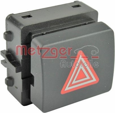 METZGER 0916317 Hazard Light Switch A6 2.0 TDI quattro 190 PS Diesel 2018