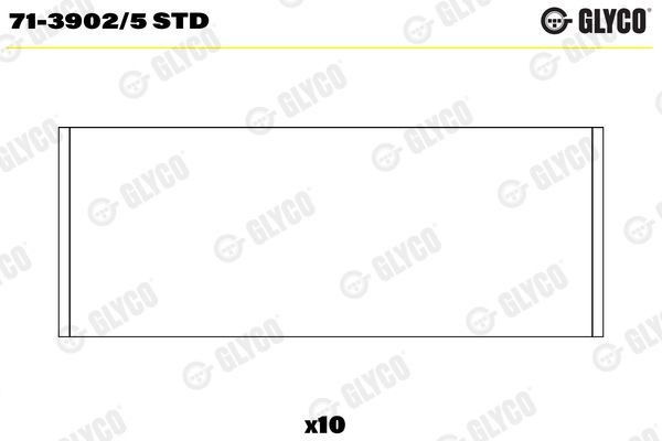 GLYCO Big End Bearings Article number: 71-3902/5 STD cheaply