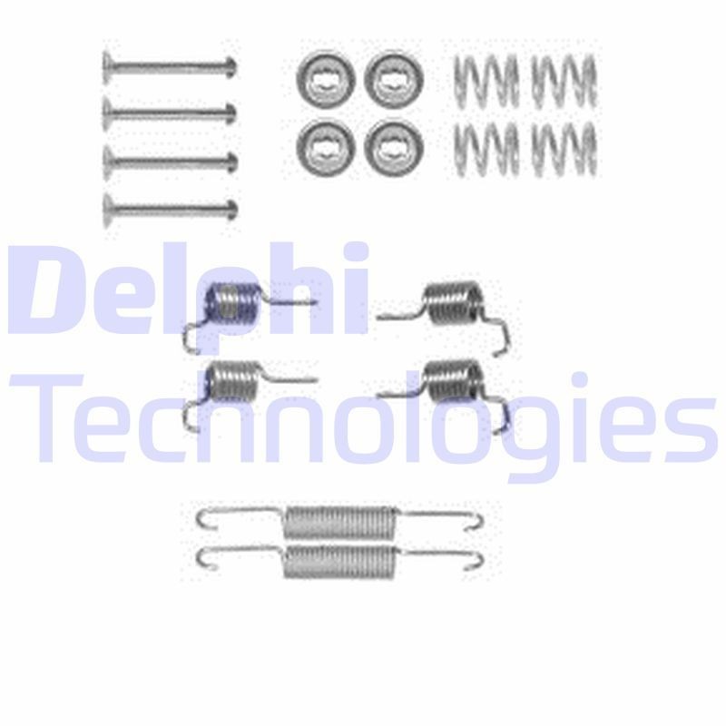 DELPHI LY1372 Brake shoe fitting kit COROLLA 2.2 D-4D (AUR10_) 177 PS Diesel 2009
