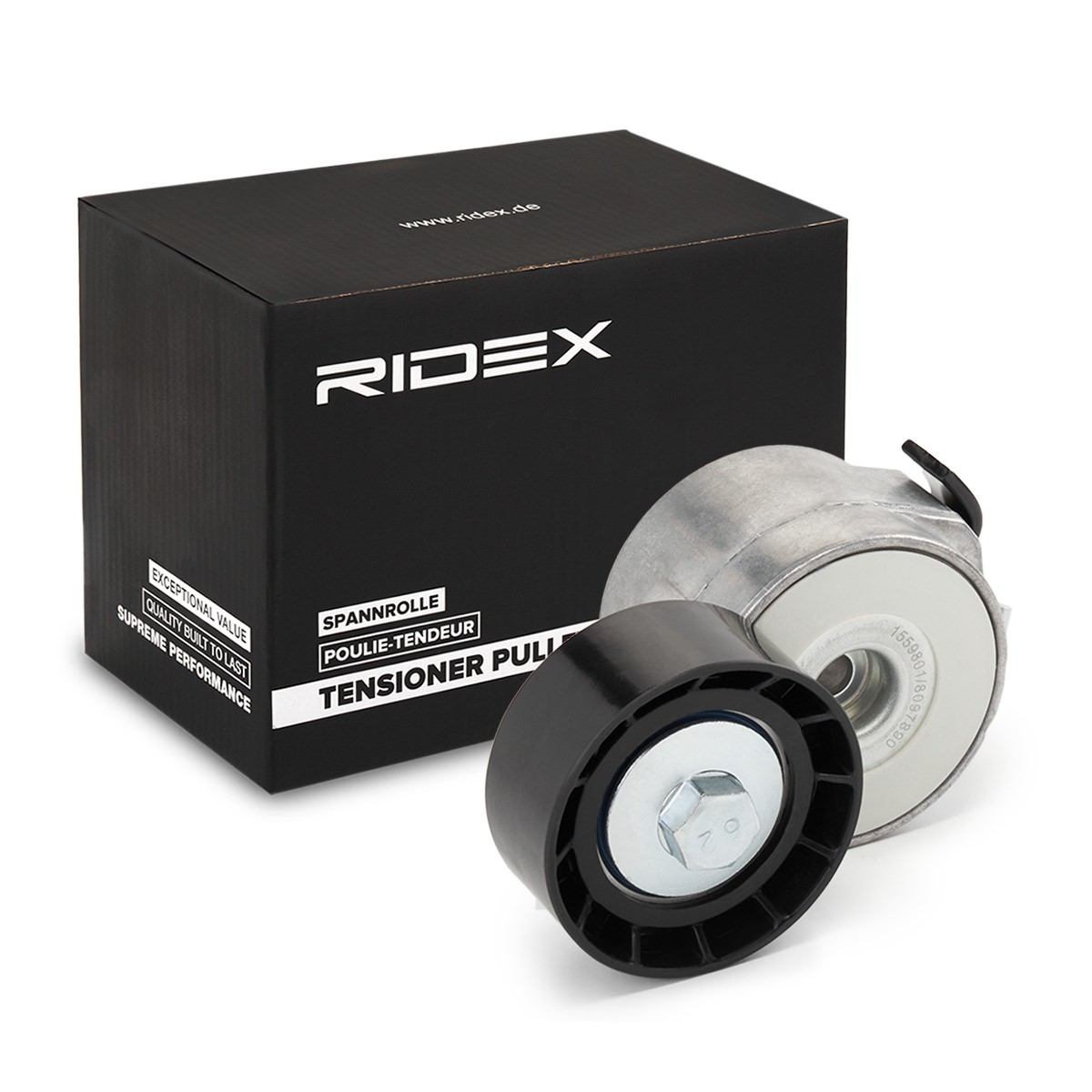 RIDEX Tensioner pulley Article number: 310T0044 cheaply