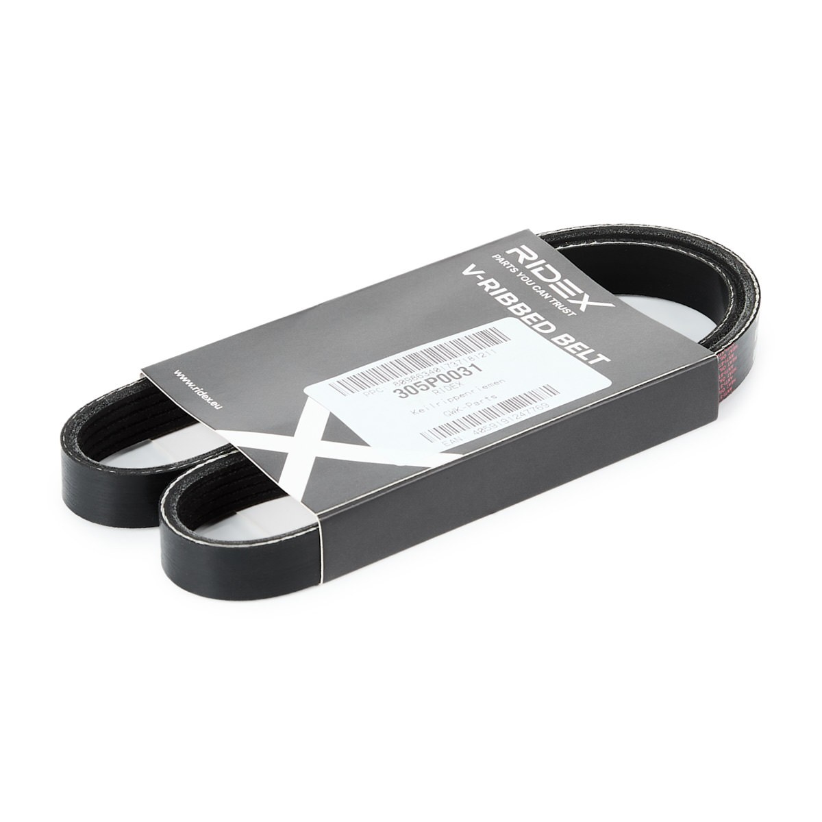 RIDEX Serpentine belt Article number: 305P0031 cheaply