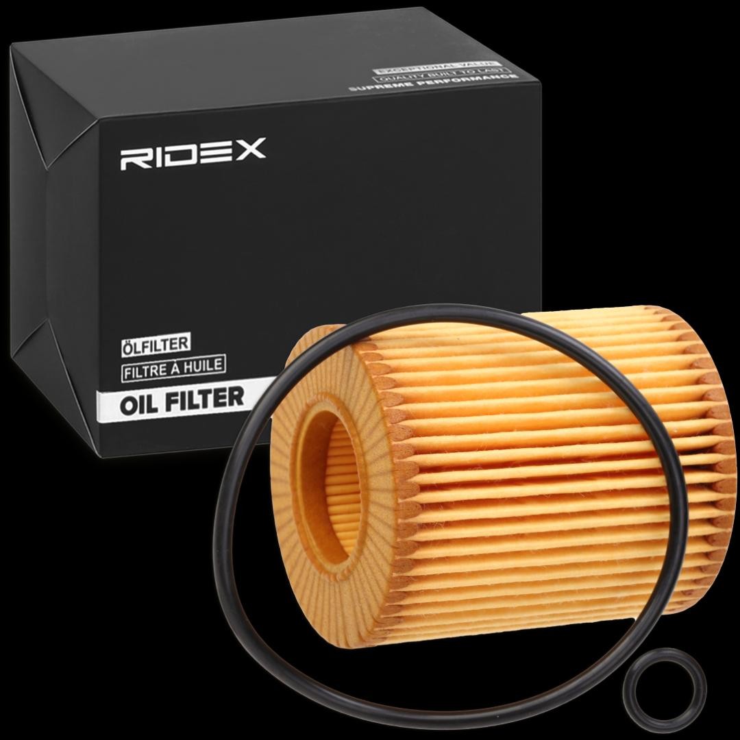 RIDEX Õlifilter Artikli number: 7O0102 soodsalt