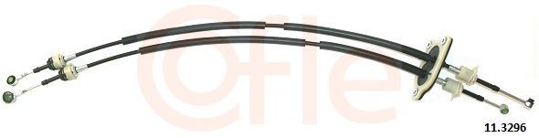 COFLE 11.3296 Cable, manual transmission QUBO 1.3 D Multijet (225AXE1A, 225CXE1A, 225AXH1A, 225AXL1A,... 95 PS Diesel