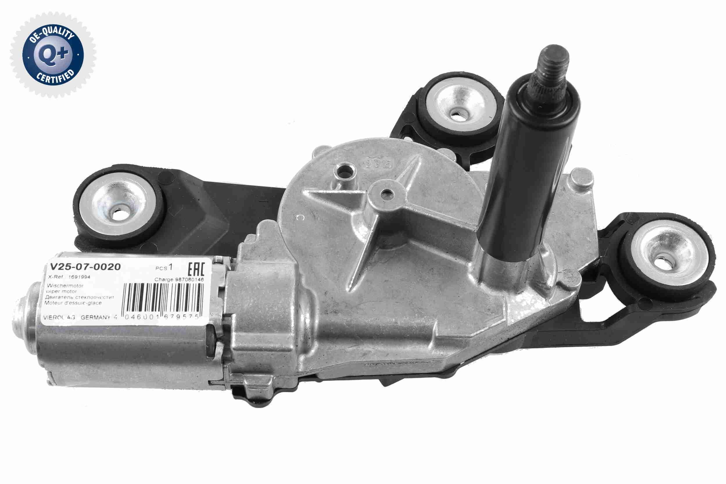 VEMO Wiper motor Article number: V25-07-0020 cheaply