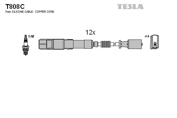 TESLA Ignition Cable Kit Article number: T808C cheaply