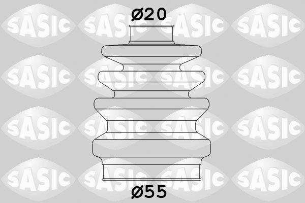 SASIC Bellow Set, drive shaft Article number: 1906020 cheaply