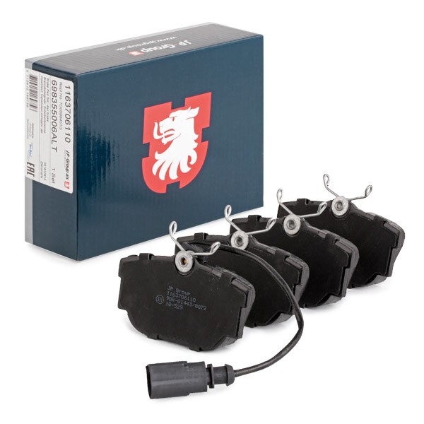 JP GROUP Brake pad set Article number: 1163706110 cheaply