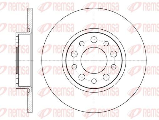 REMSA Brake disc Article number: 6967.00 cheaply