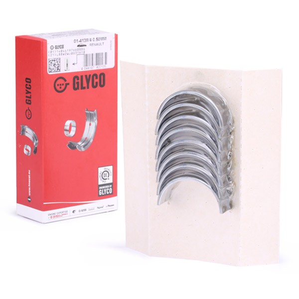 GLYCO Big End Bearings Article number: 01-4138/4 0.50mm cheaply